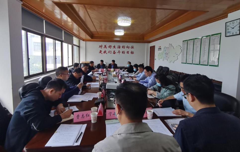 郴州市生態環境局永興分局赴長沙學習執法機構規范化單位創建工作