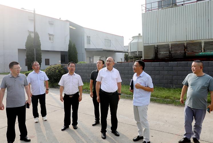 歐陽明華實地督導彭澤縣生態環境保護工作開展情況