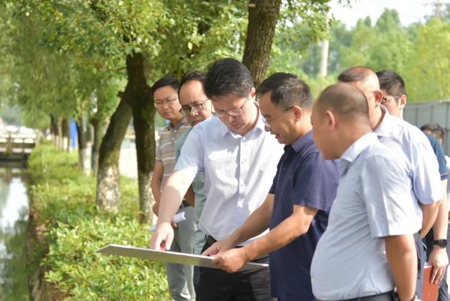 瑞昌市：魏堂華調研城區水環境治理工作